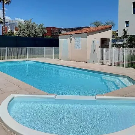 Lägenhet Superbe Avec Balcon- Wifi- Clim Cagnes-sur-Mer